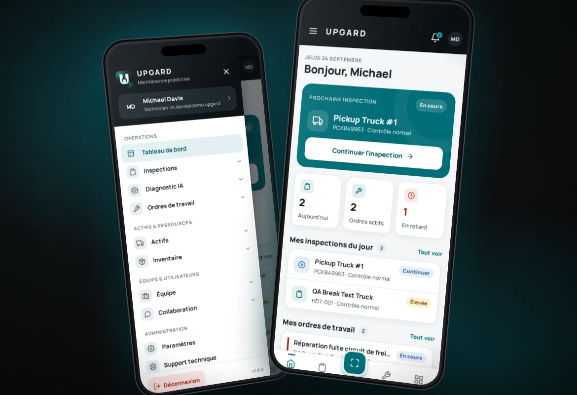 Guide : prendre en main l'application mobile UPGARD
